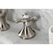 Kingston Brass KC7068AX Widespread Bathroom Faucet with Brass Pop-Up, Brushed Nickel KC7068AX - alternate 3